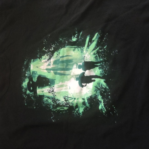 The X Files Vintage Original Black & Green Graphic Large LootCrate Shirt #614 - Picture 3 of 5